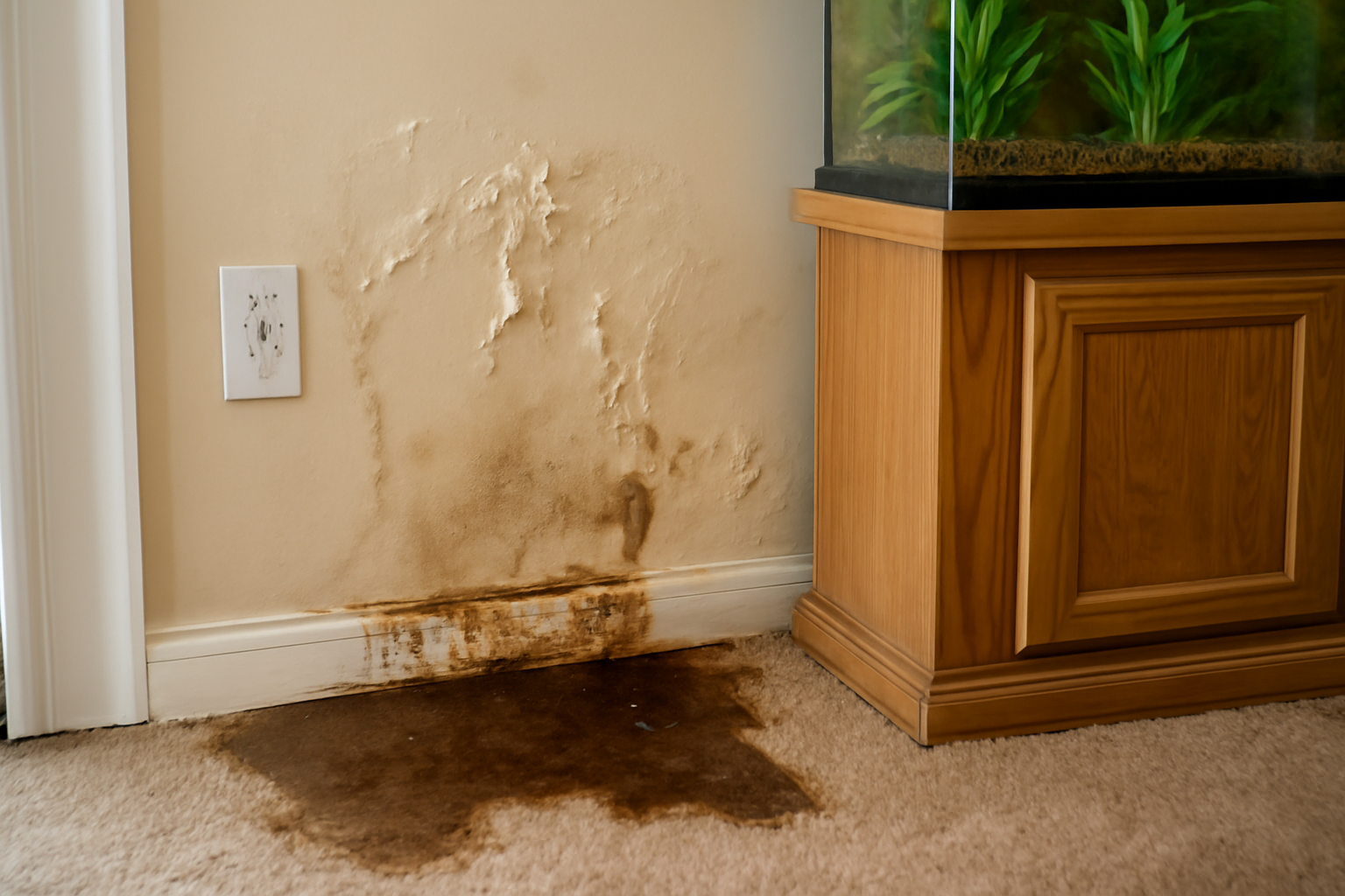 Aquarium Leak Water Removal in Hillcrest, ID