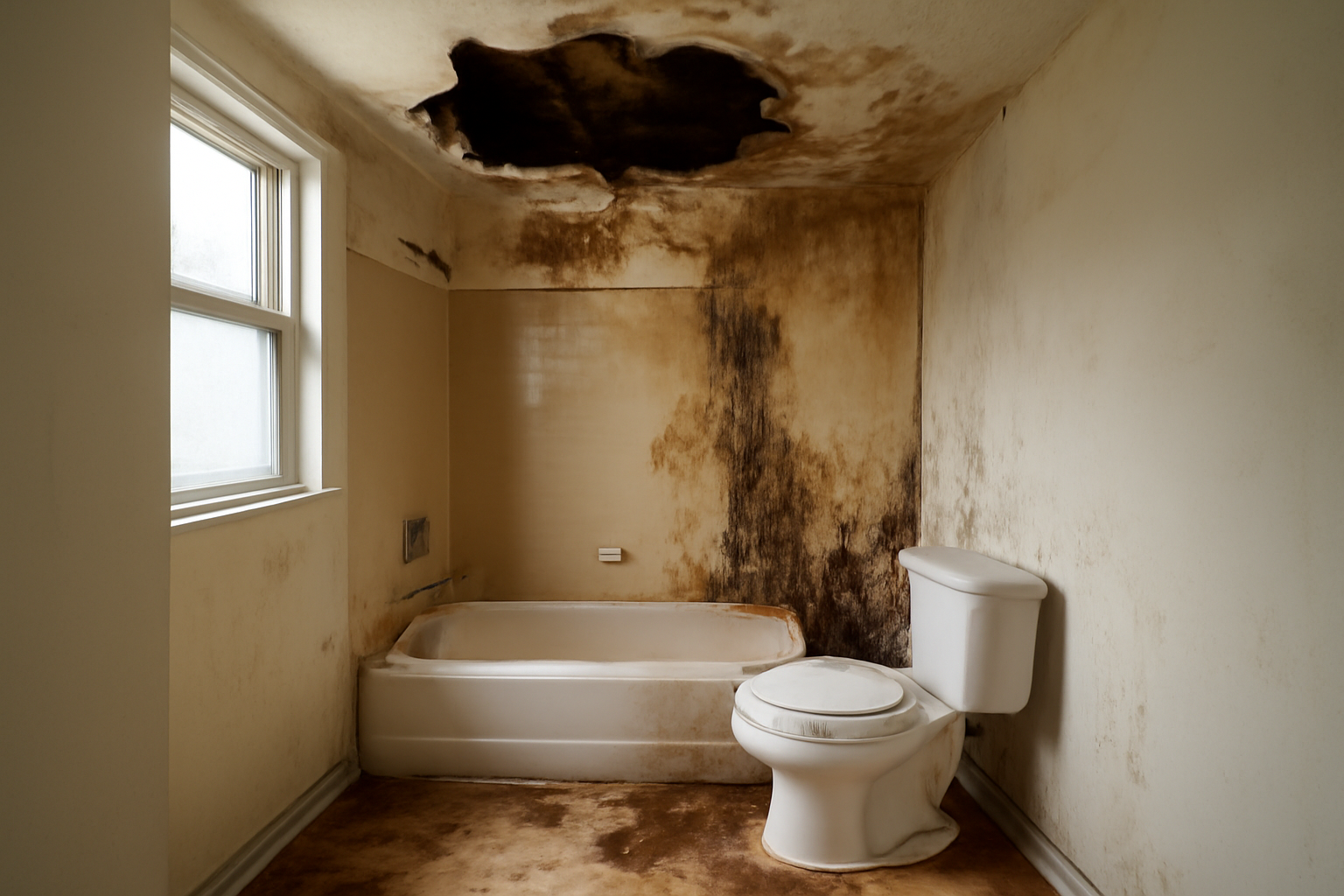 Bathroom Water Damage Restoration in Hammett, ID