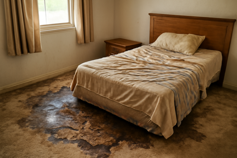 Bedroom Water Removal