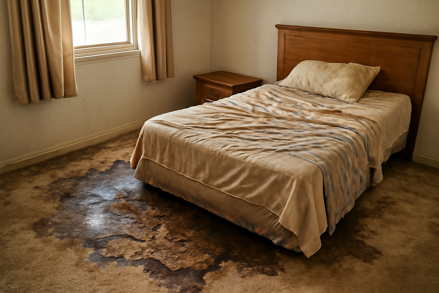 Bedroom Water Removal in Downtown Boise, ID