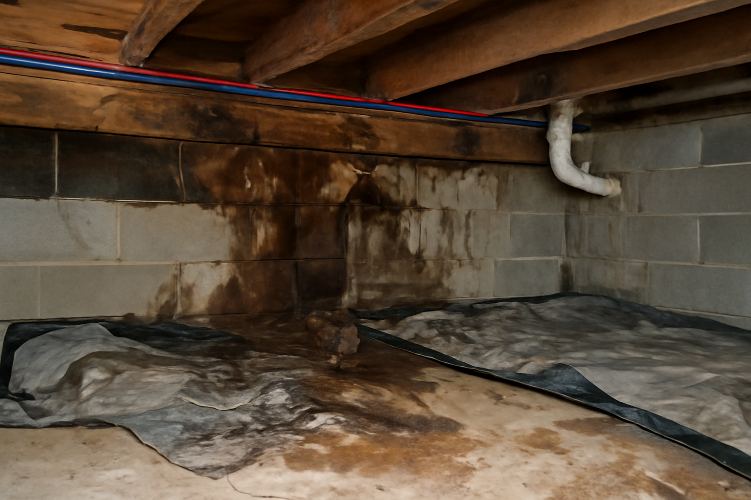 Crawl Space Water Damage Repair in Northeast Boise, ID