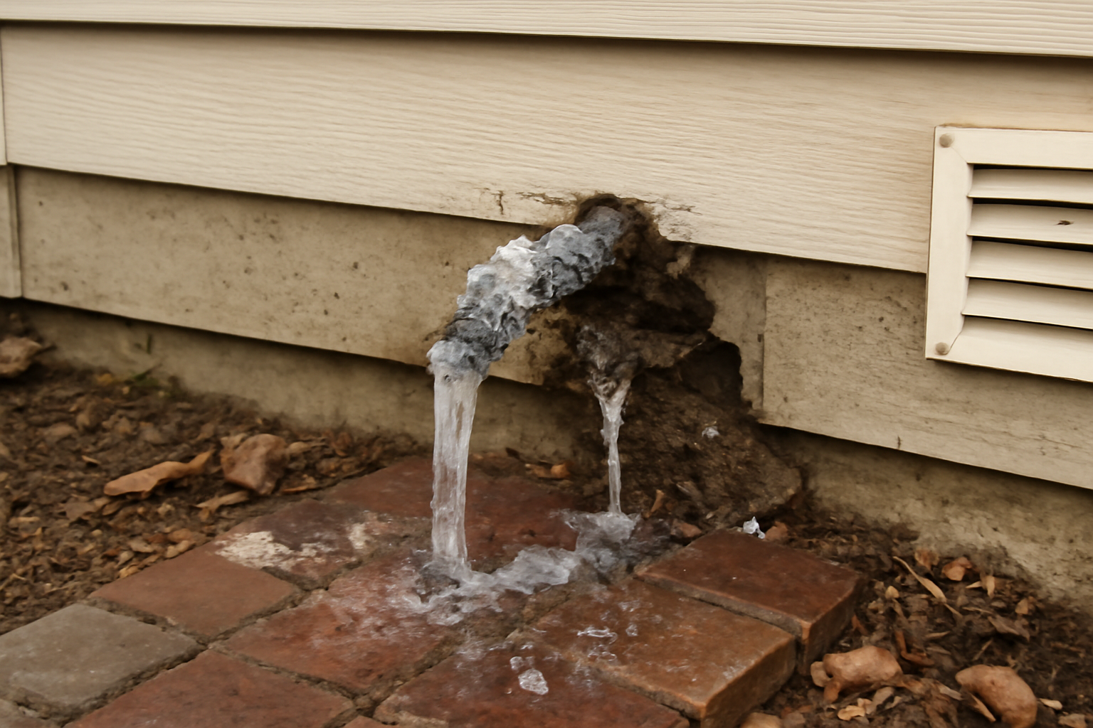 Frozen Pipe Water Removal in McCall, ID