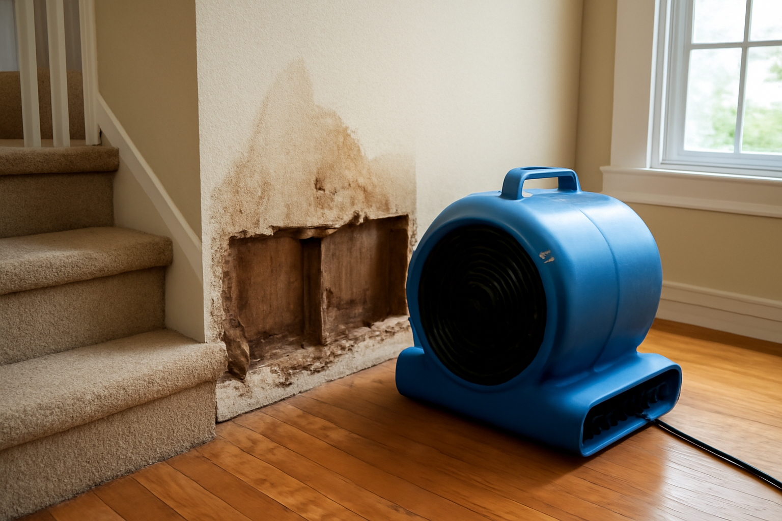 High-Velocity Air Mover Drying in Avimor, ID