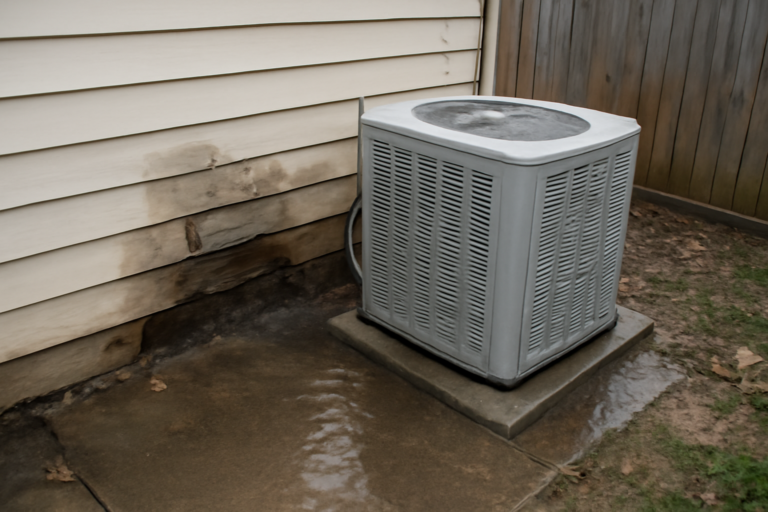 HVAC Leak Water Removal