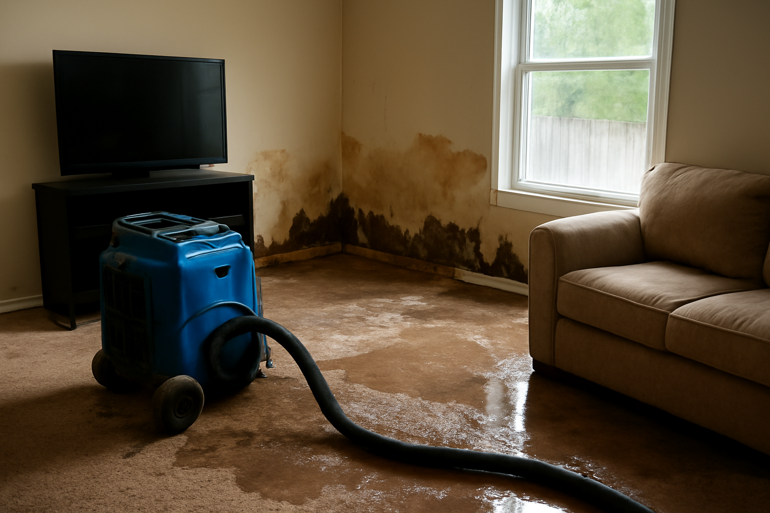 Living Room Water Removal in Ustick, ID