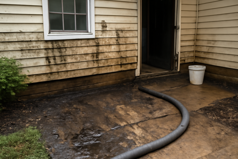 Sewage Cleanup & Disinfection