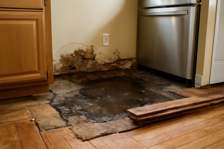 Slab Leak Water Removal