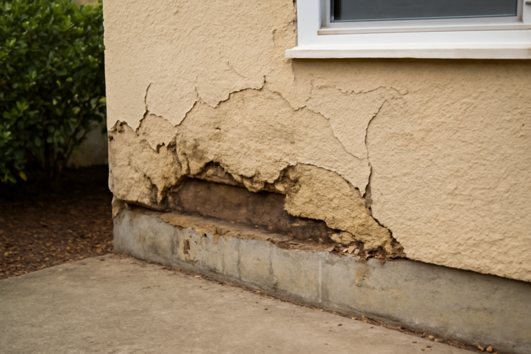 Stucco Water Damage Repair
