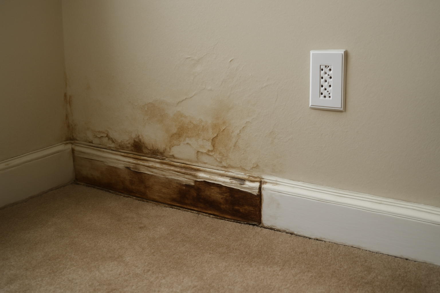 Trim & Baseboard Replacement After Water Damage in Whitney, ID