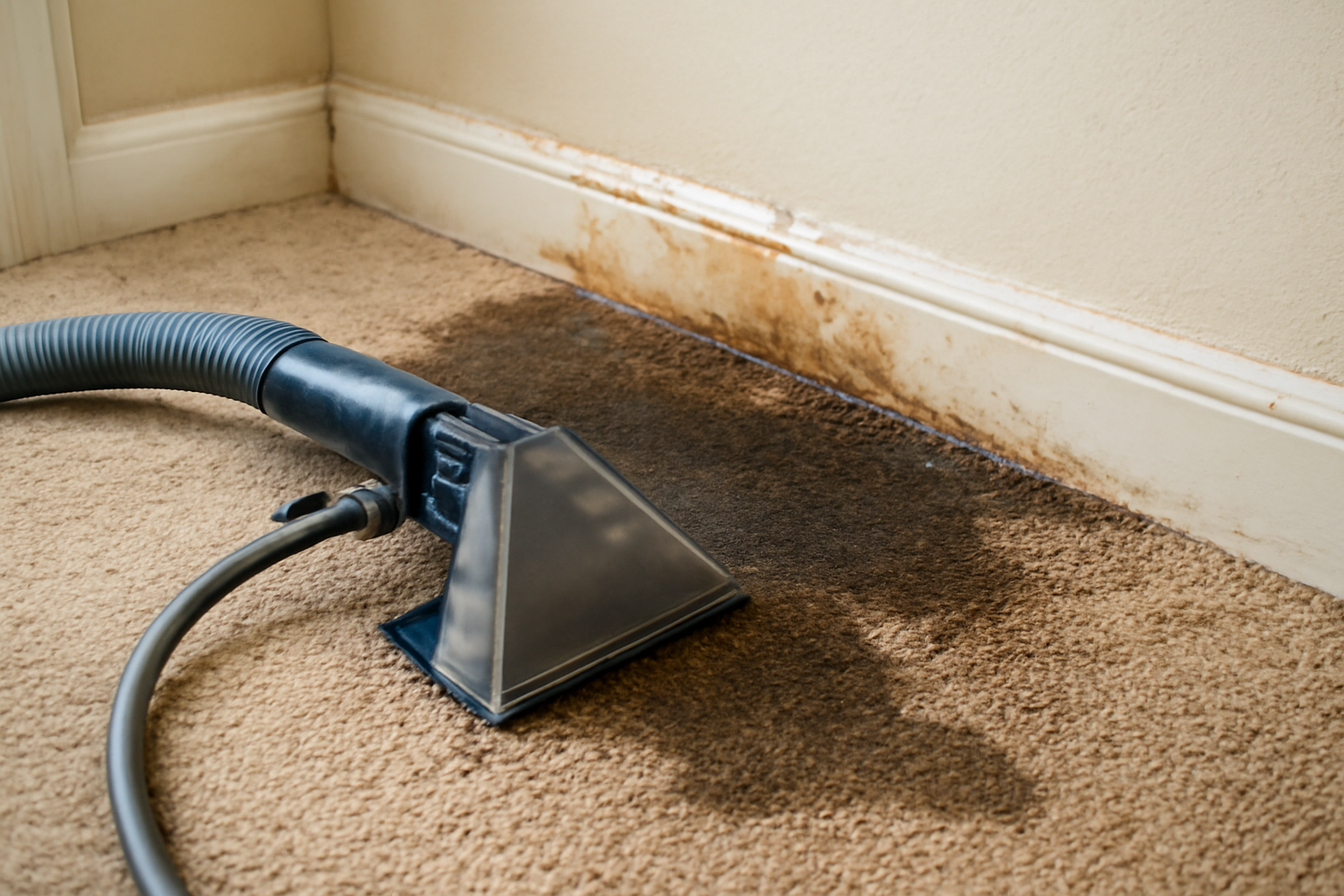 Under Carpet Water Extraction in Sunset, ID